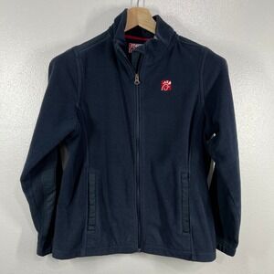 Cobe Chick-fil-A Fleece Jacket Full Zip Pockets‎ Team Style Black Large Uniform